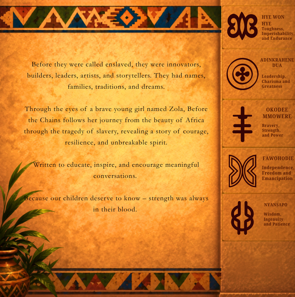 Before the Chains back cover