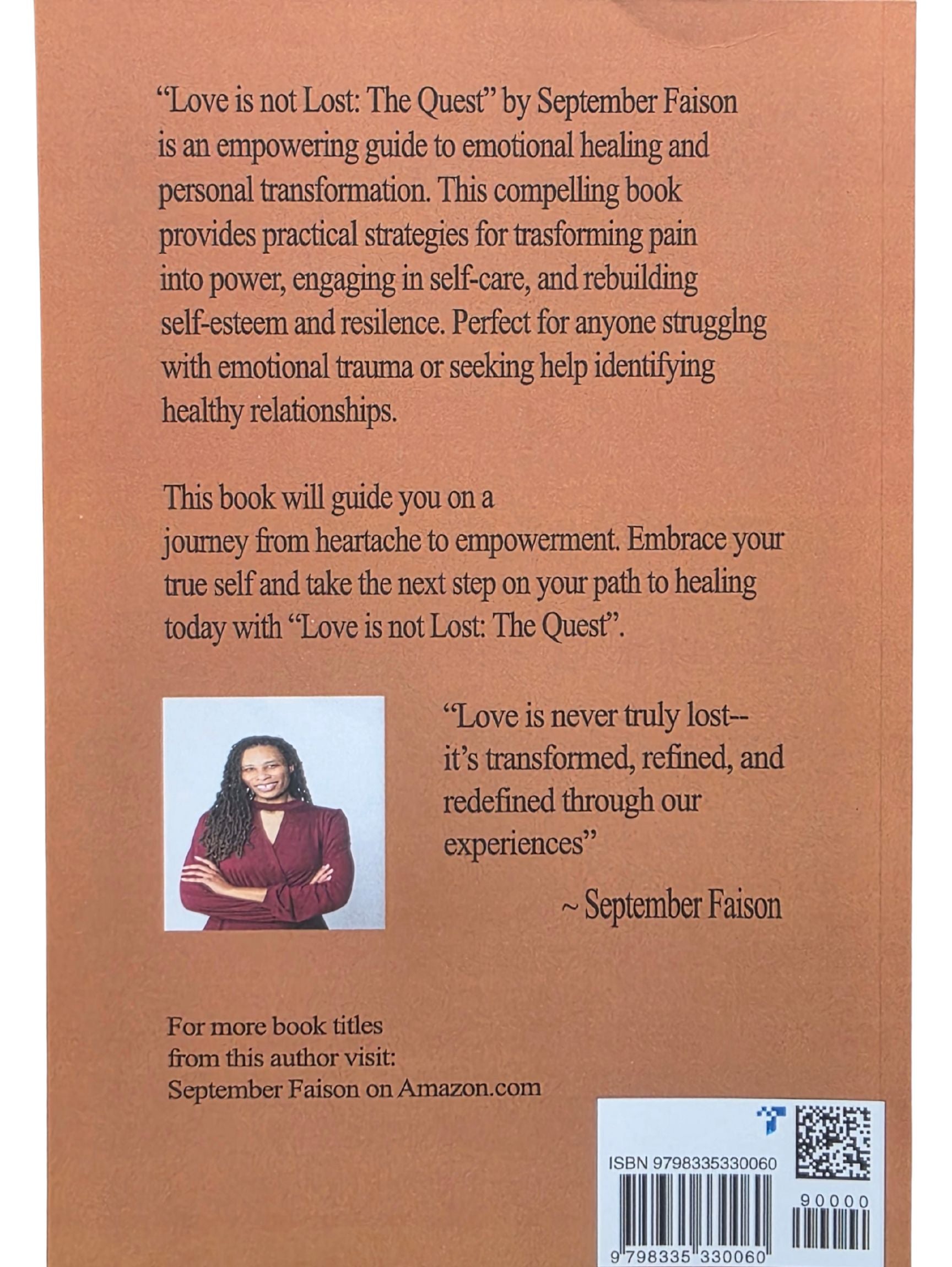 Love is Not Lost vol 2: The Quest - Transforming Pain into Power